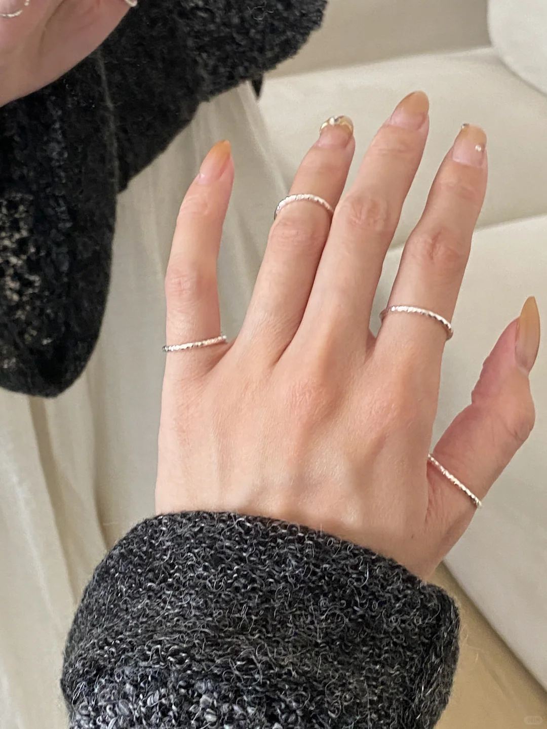 超喜欢！每天都戴的闪闪尾戒好惊艳🥹