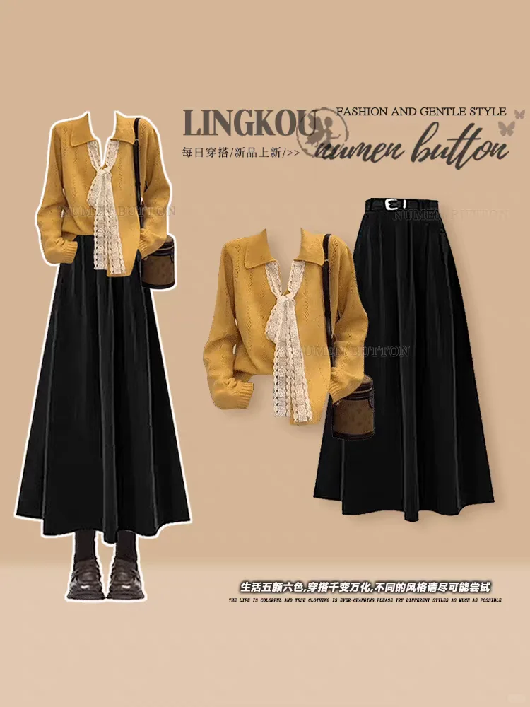 这个秋天爱上了半身裙穿搭