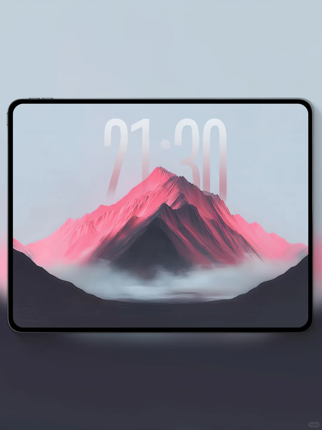 ipad&手机壁纸｜高清4K｜氛围感｜粉岭叠雾