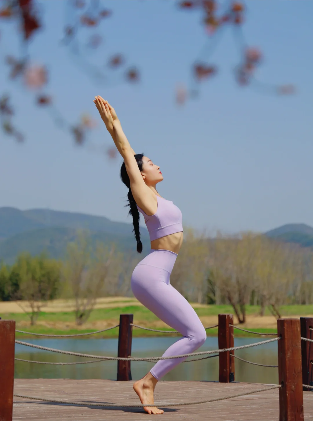春日户外瑜伽｜柔软与生机