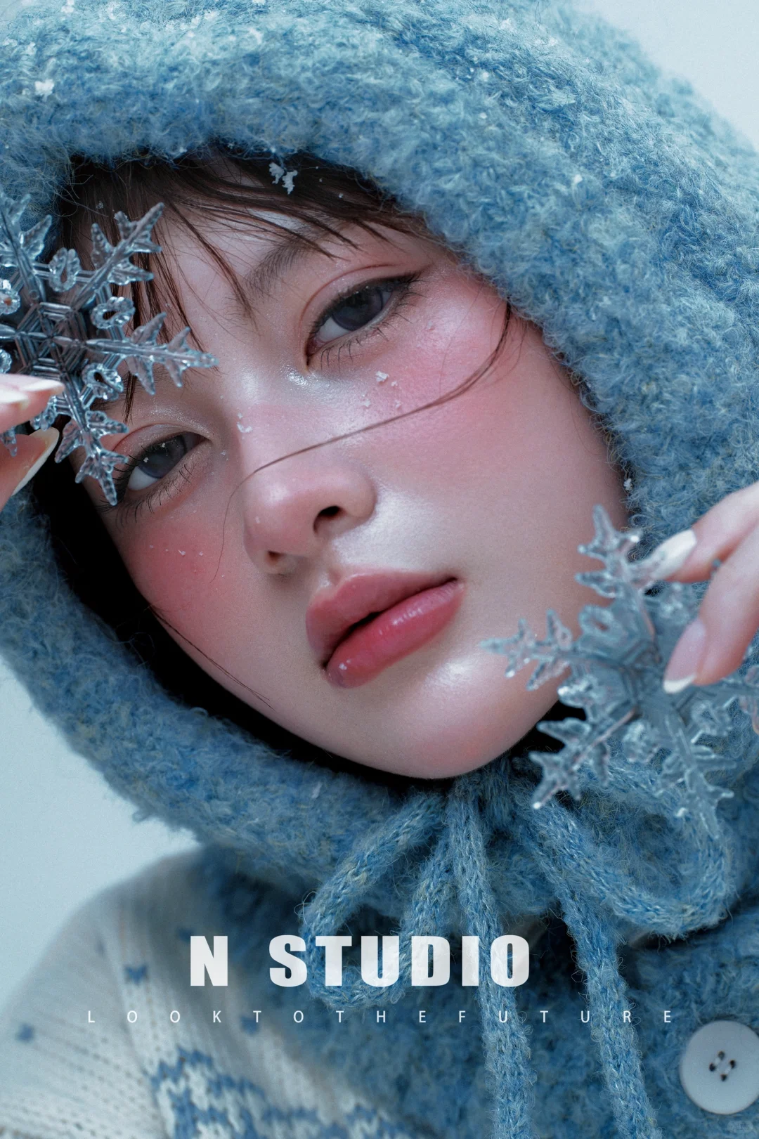❄️冬日限定蓝调雪精灵｜冰雪写真直接封神