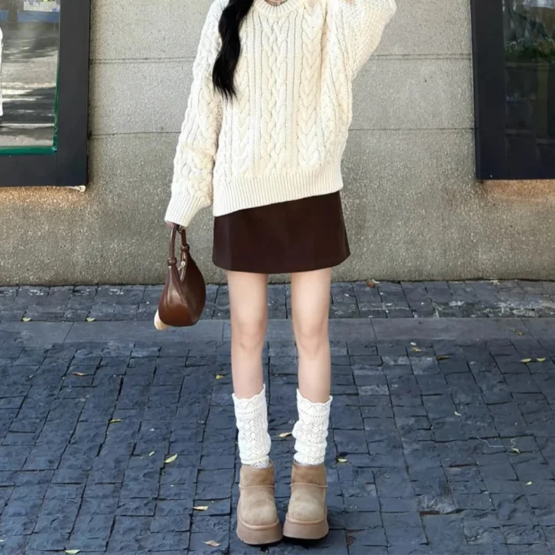 🎈小个子冬季必备！咖色毛呢包臀裙气质