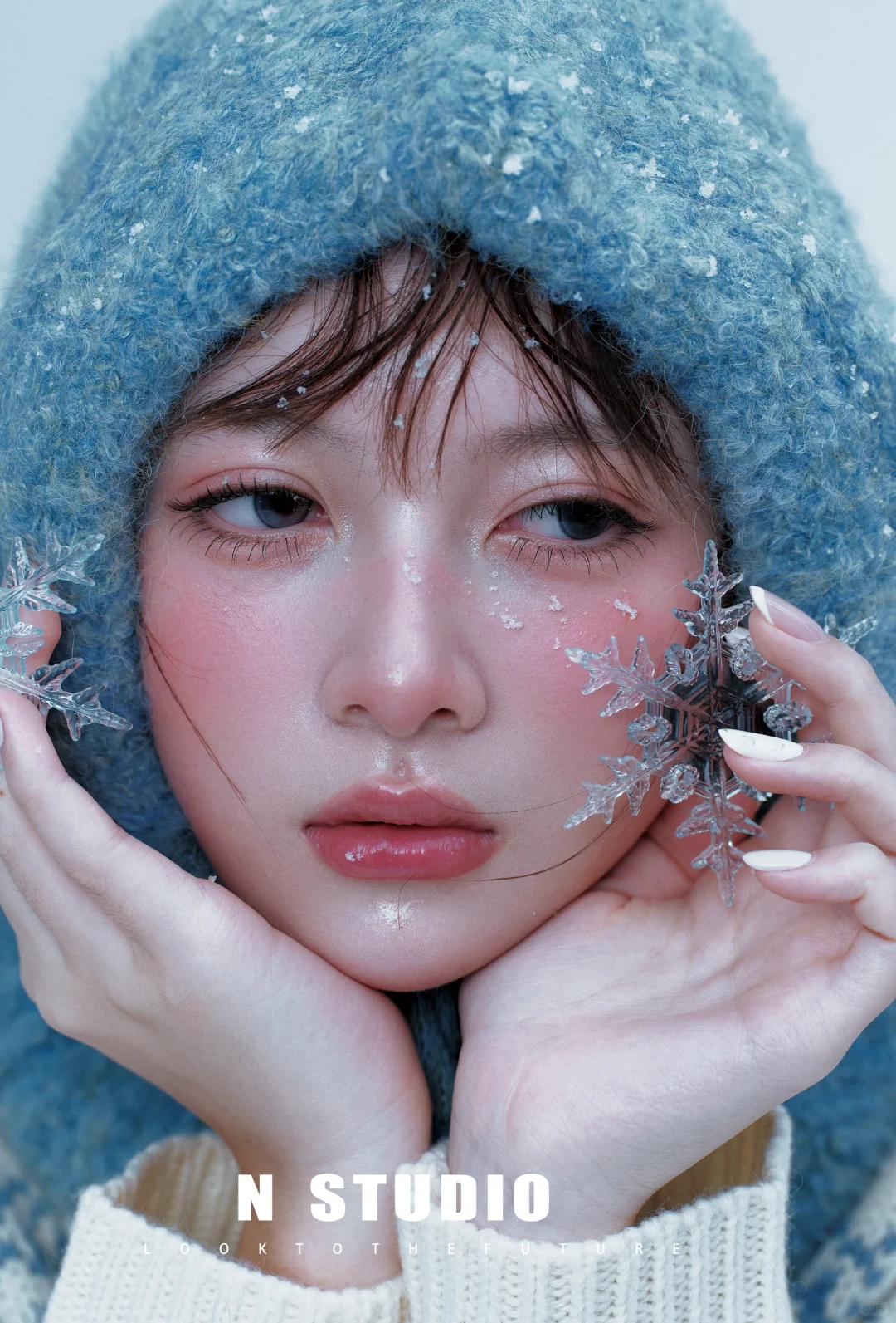 ❄️冬日限定蓝调雪精灵｜冰雪写真直接封神
