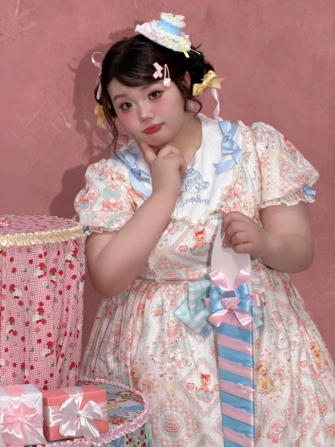 甜妹🍬大码女孩的统治区❗❗生日写真花絮