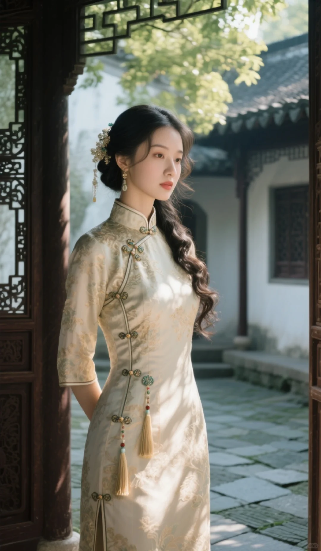 你是民国时期的富家小姐，你喜欢哪一身造型