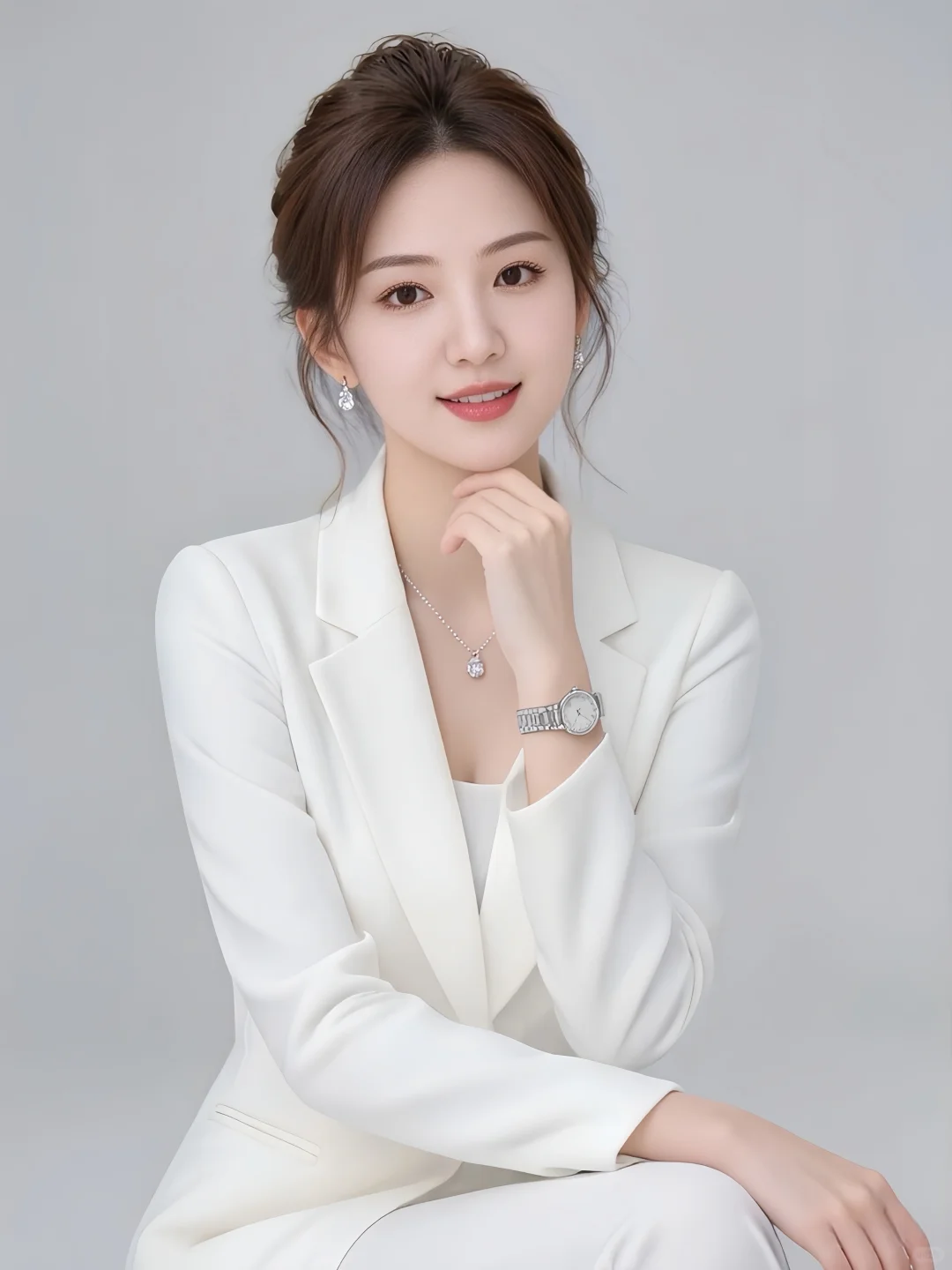 白西装穿搭天花板！职场女性魅力指南