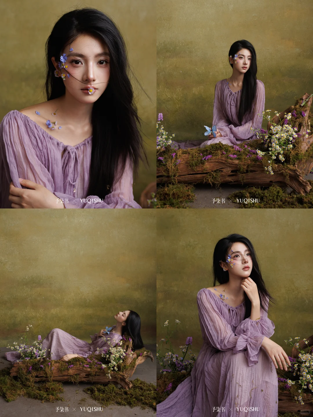 闯进油画里的东方少女们🌷每一套都想拍