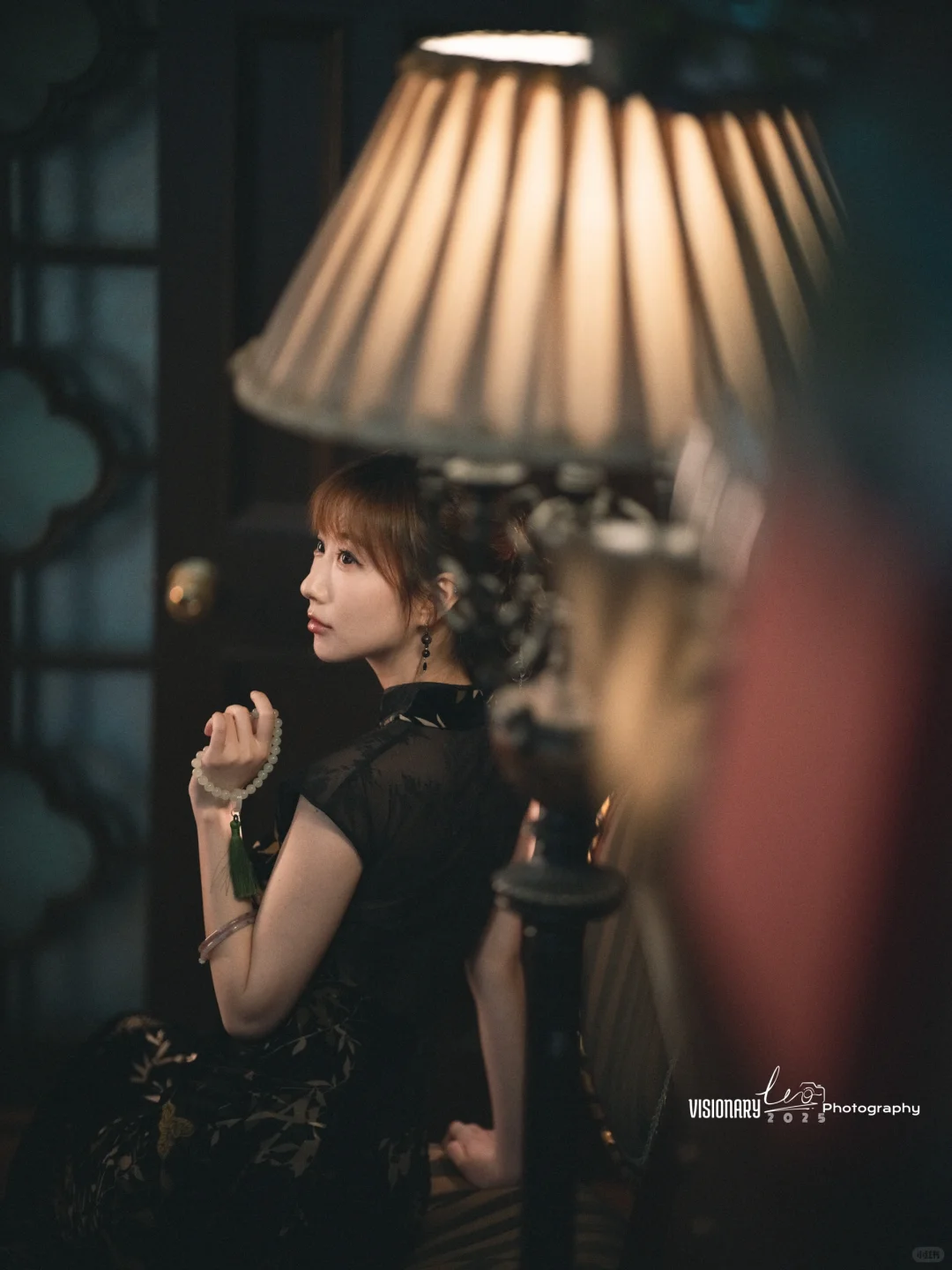 暗夜绮梦，旗袍女子的优雅时光🥀