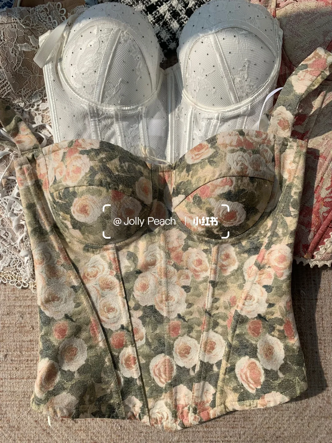 🥺买到了好喜欢的胸衣啊！