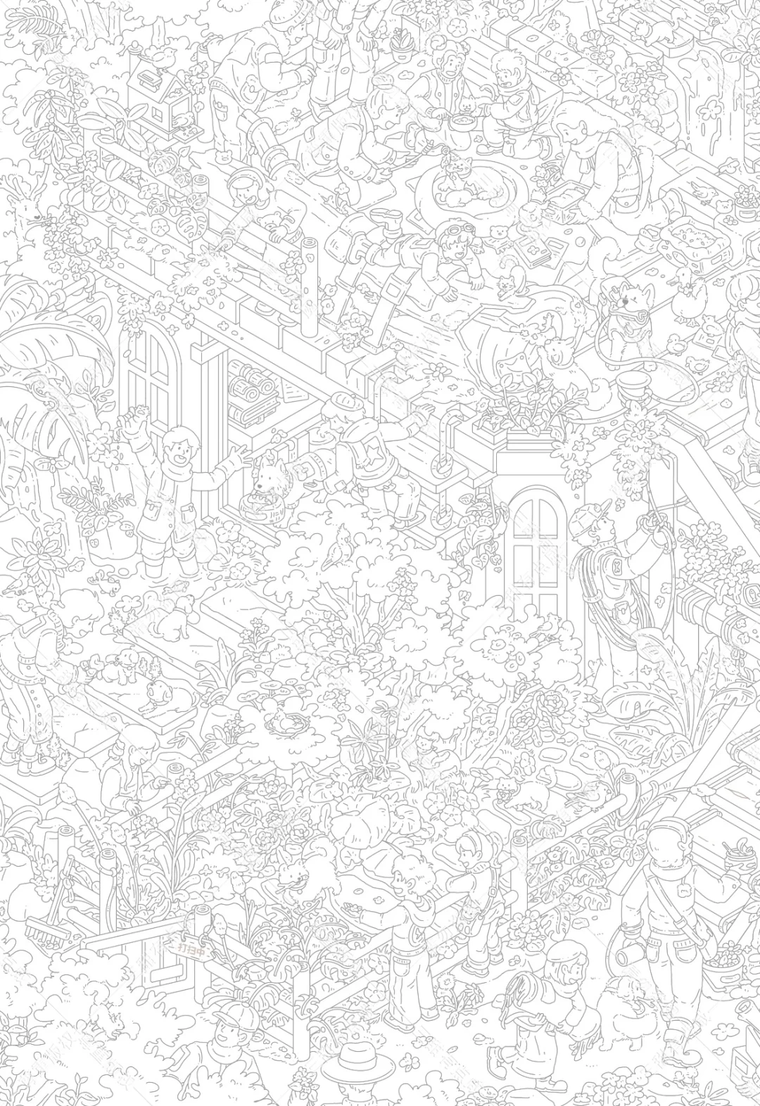 挑战地狱级线稿的一天