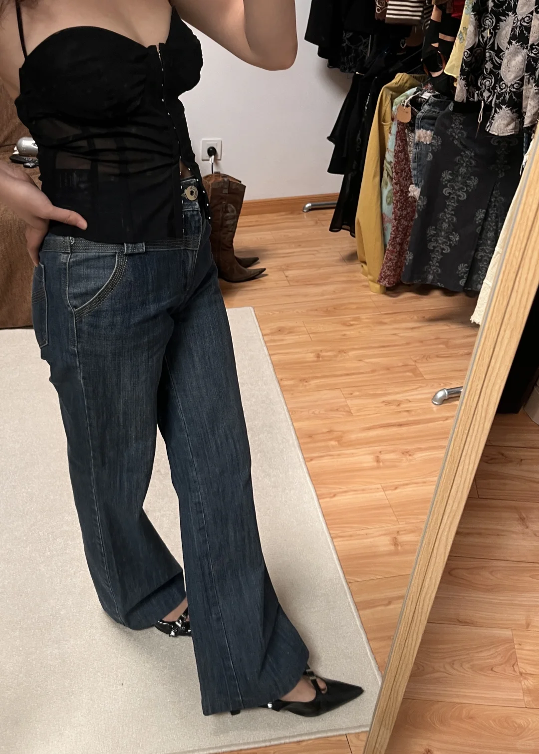 吹爆这件鱼骨胸衣💥搭配小西装绝了