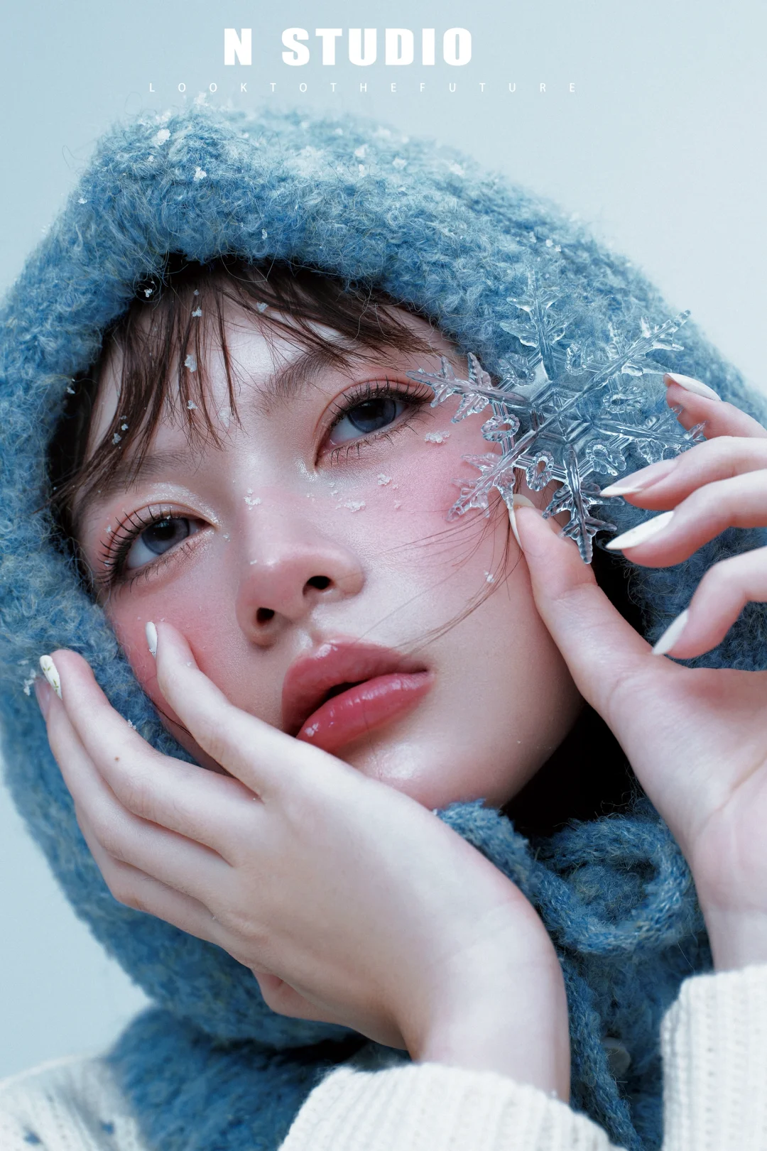 ❄️冬日限定蓝调雪精灵｜冰雪写真直接封神