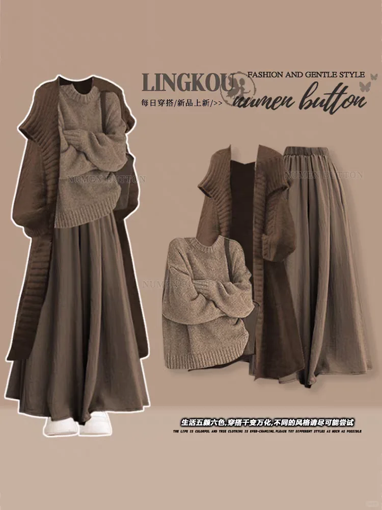 这个秋天爱上了半身裙穿搭