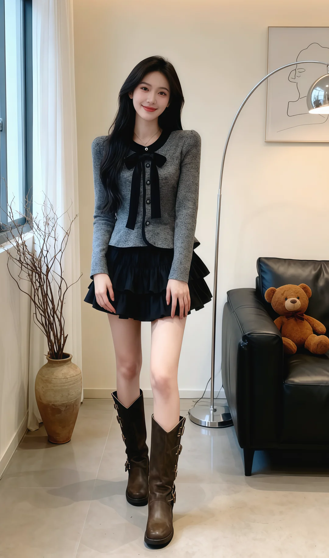 今天来气质大小姐穿搭！