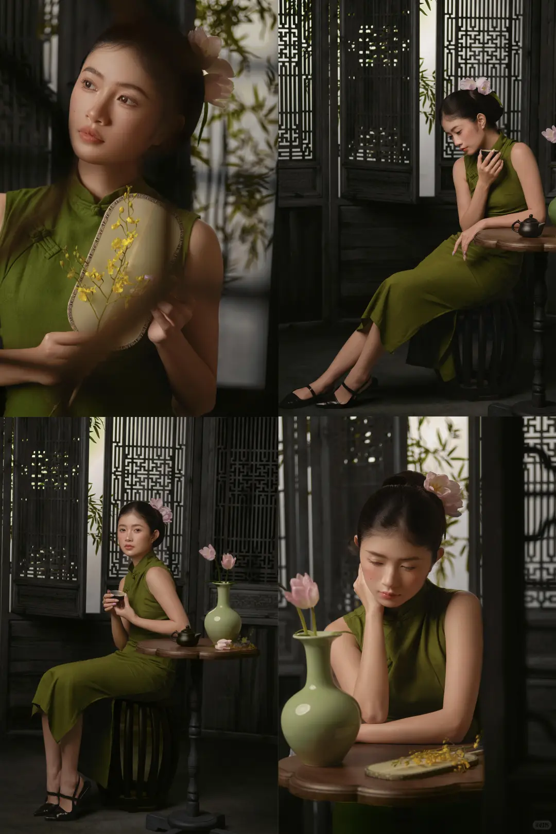 东方美学|旗袍才是氛围感的神|《素女集》