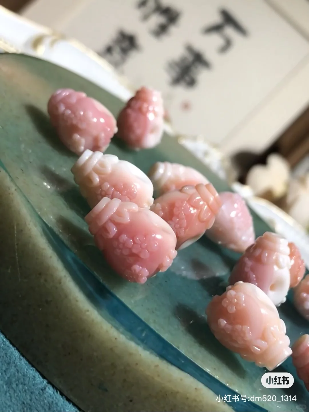 粉红少女心的桃花三通