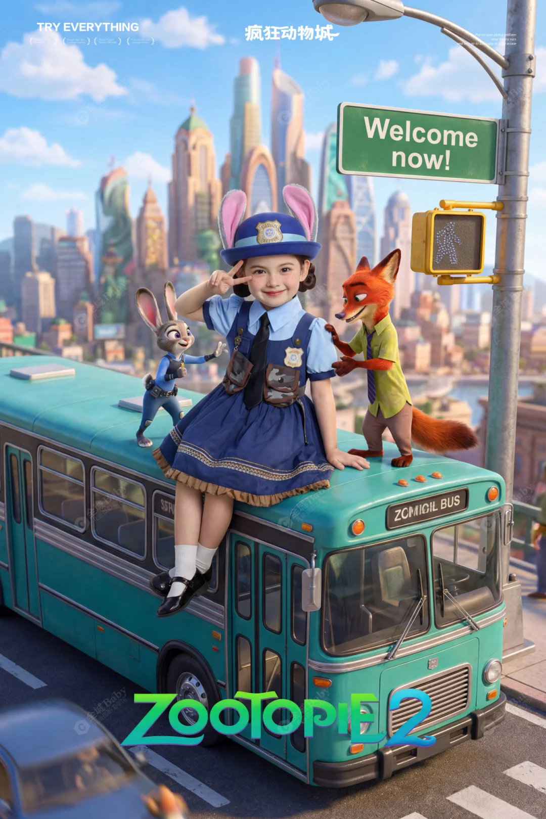 在金华这家店可以拍疯狂动物城主题，快冲‼️