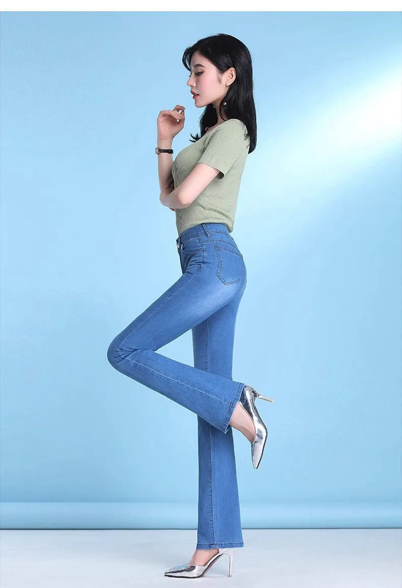 谁懂啊！这条牛仔裤真的好显腿细！！