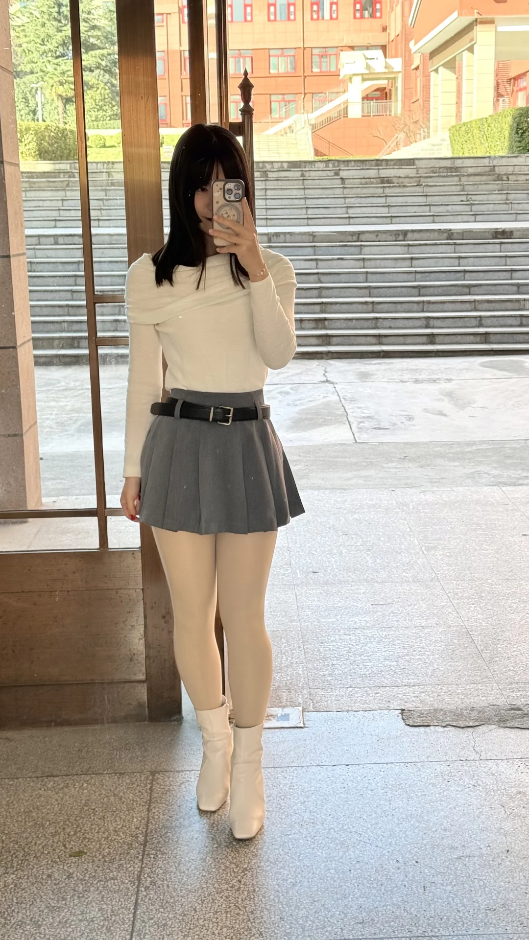 西安👩‍🏫｜短裙肉丝配长长长长长长腿