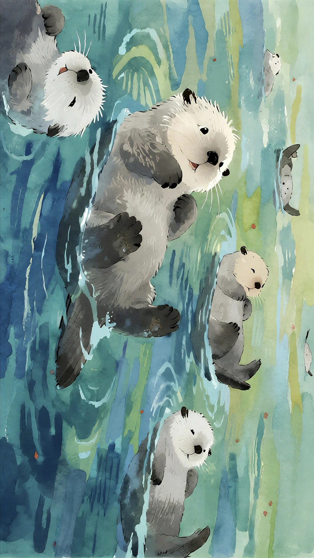 把手机往左边👈倒一下再看看呢