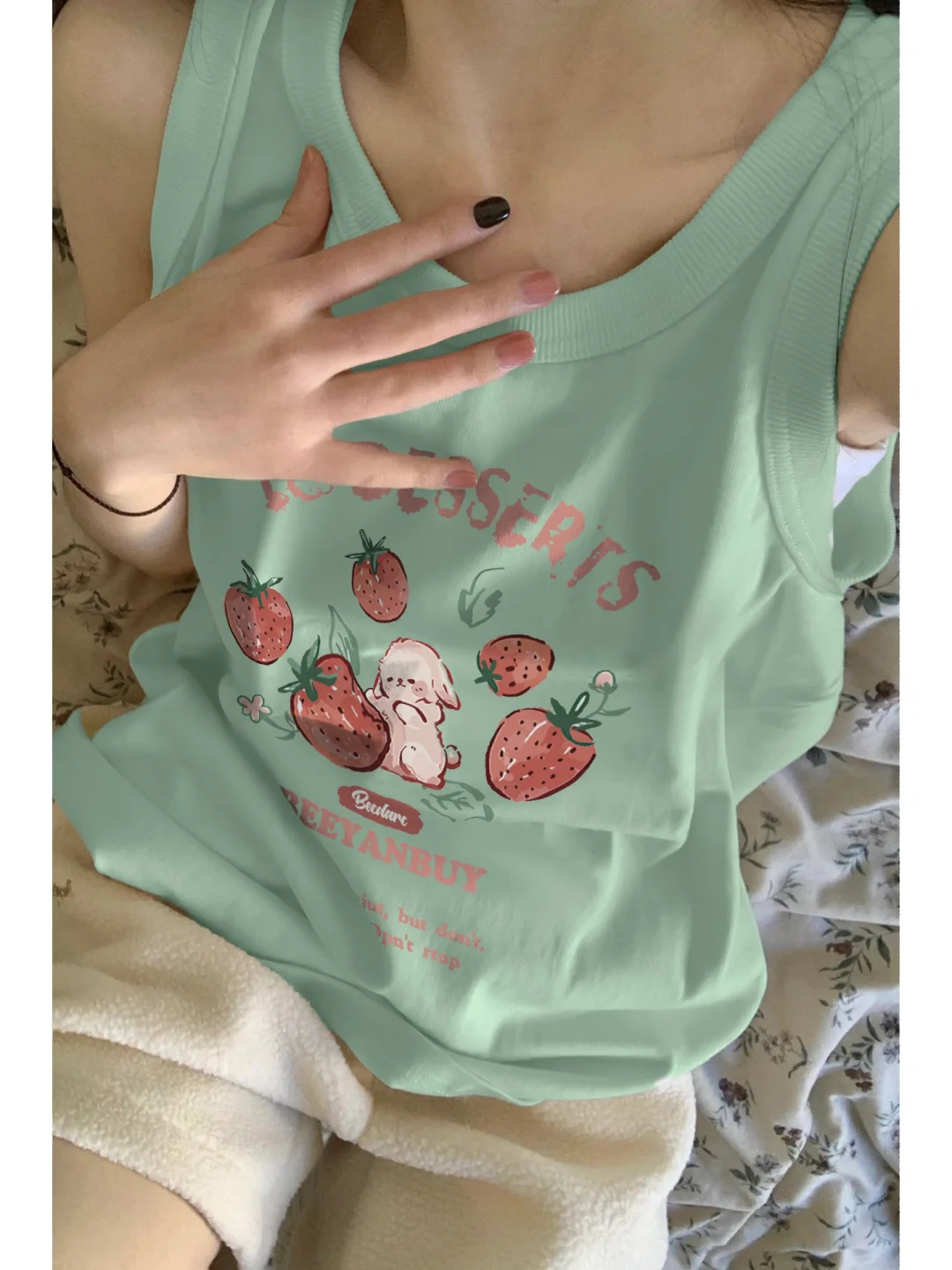 一件超适合夏天的背心🍏