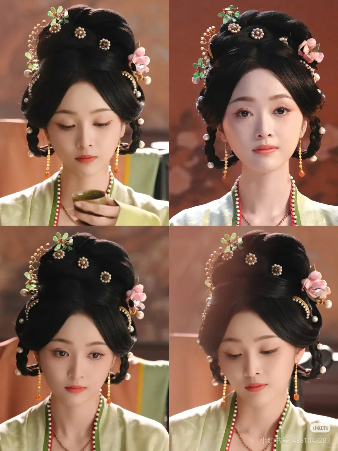 吴宣仪的古装造型和适配度比我想象中的好