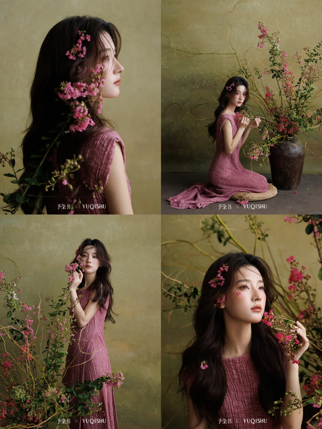 闯进油画里的东方少女们🌷每一套都想拍