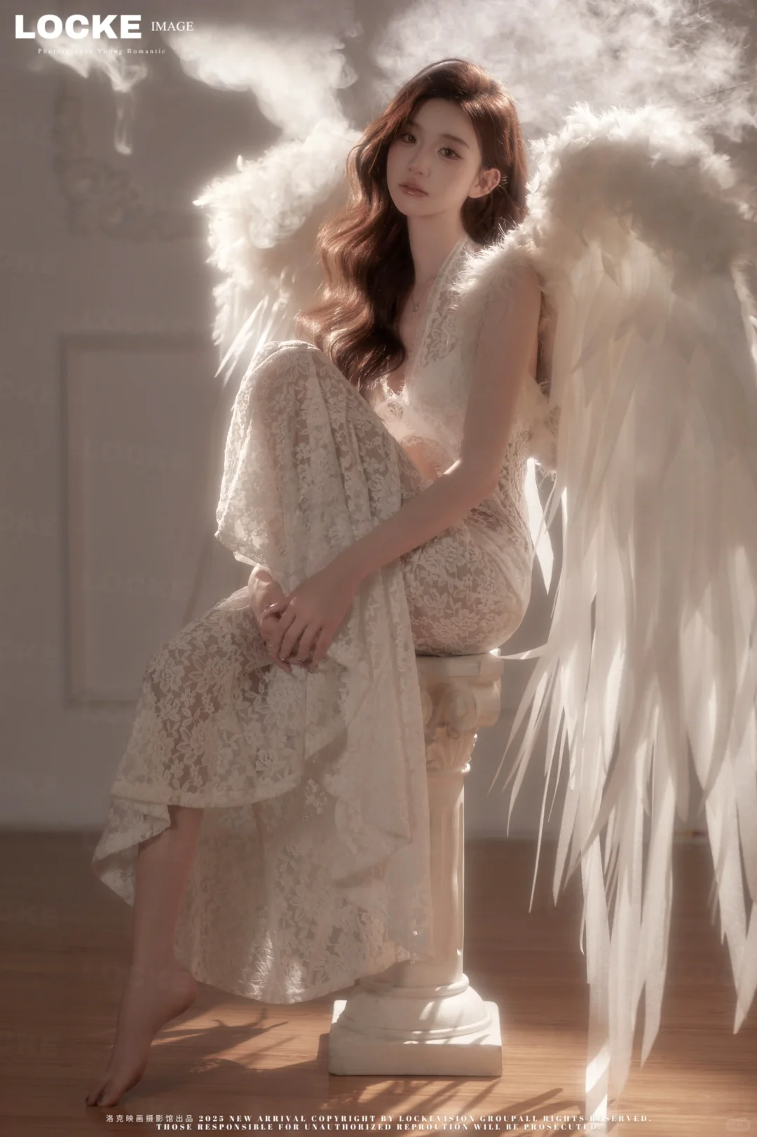 被天使翅膀吸引💓😍