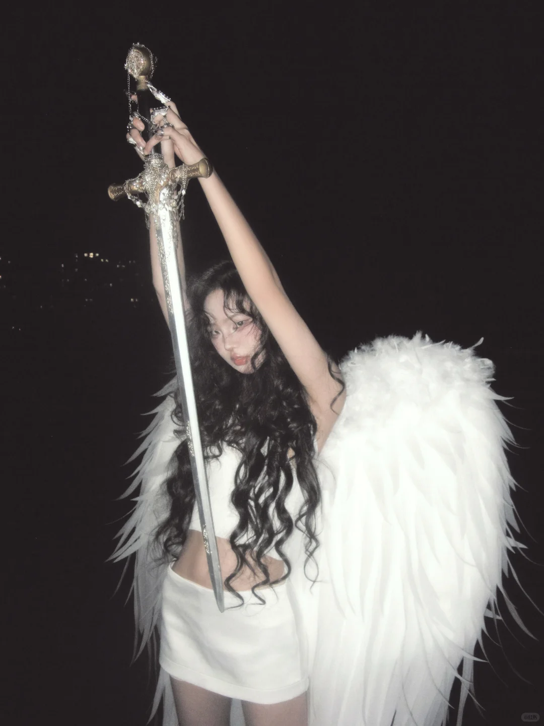 十分钟拍完的暗夜天使