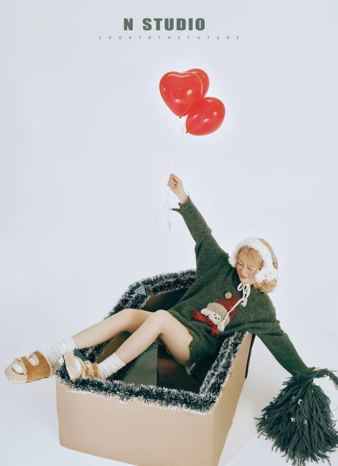 圣诞氛围直接焊在身上啦🎄