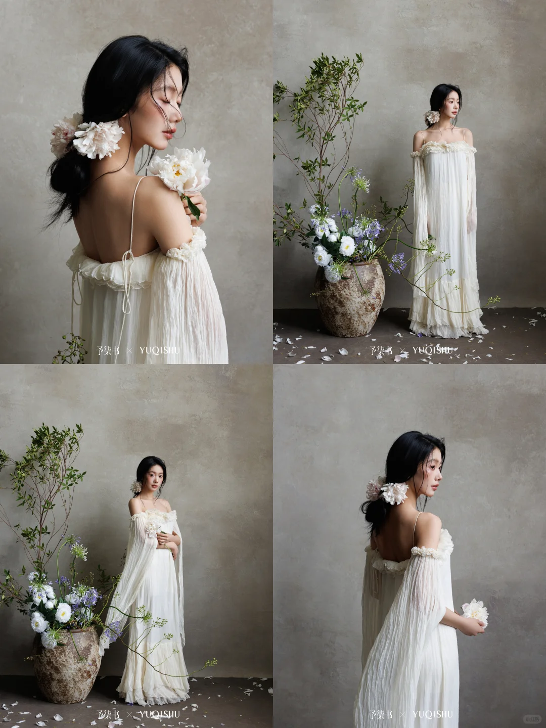 闯进油画里的东方少女们🌷每一套都想拍