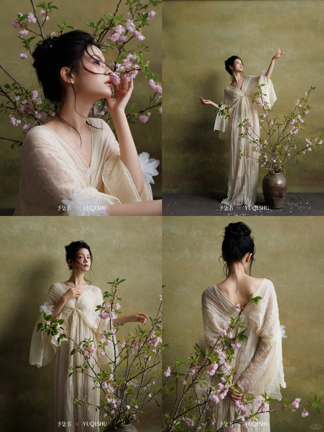 闯进油画里的东方少女们🌷每一套都想拍