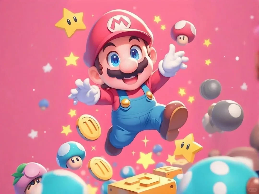 Share | ipad马里奥高清壁纸 电脑壁纸.ᐟ.ᐟ