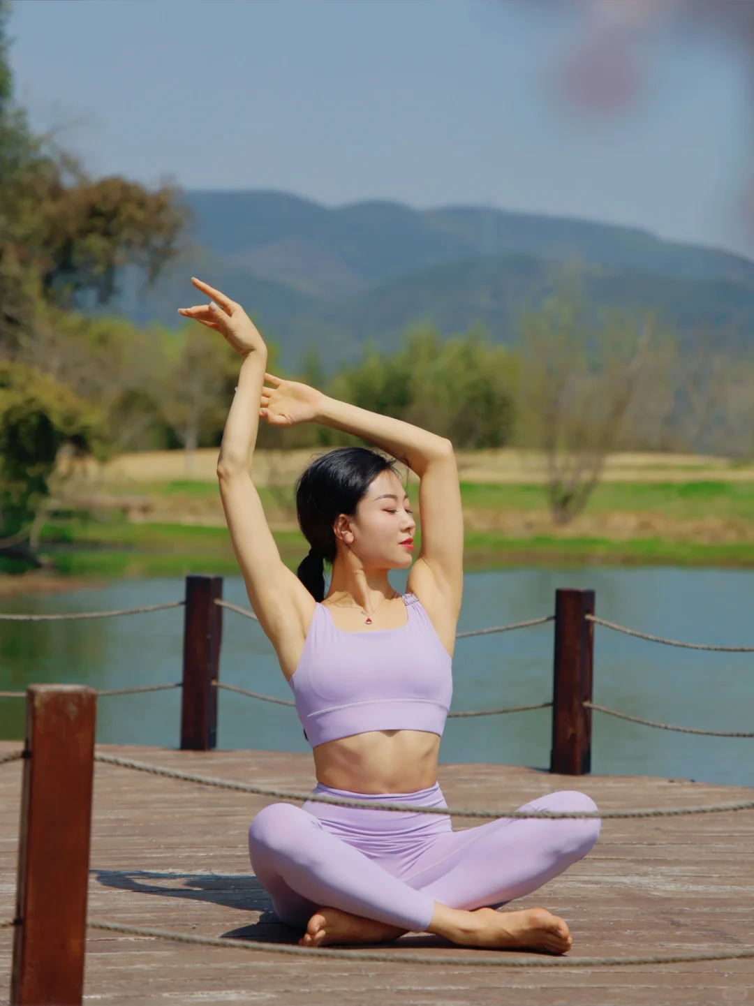 春日户外瑜伽｜柔软与生机