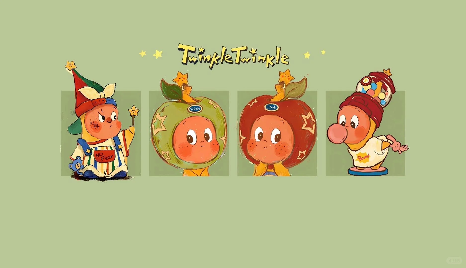 电脑ipd 壁纸｜星星人来啦～