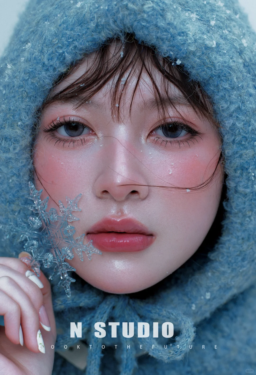❄️冬日限定蓝调雪精灵｜冰雪写真直接封神