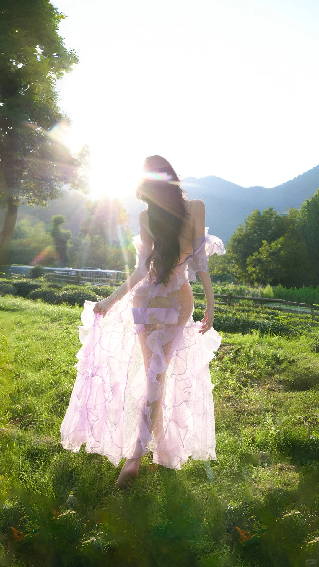 爱是洒落在她身上的光