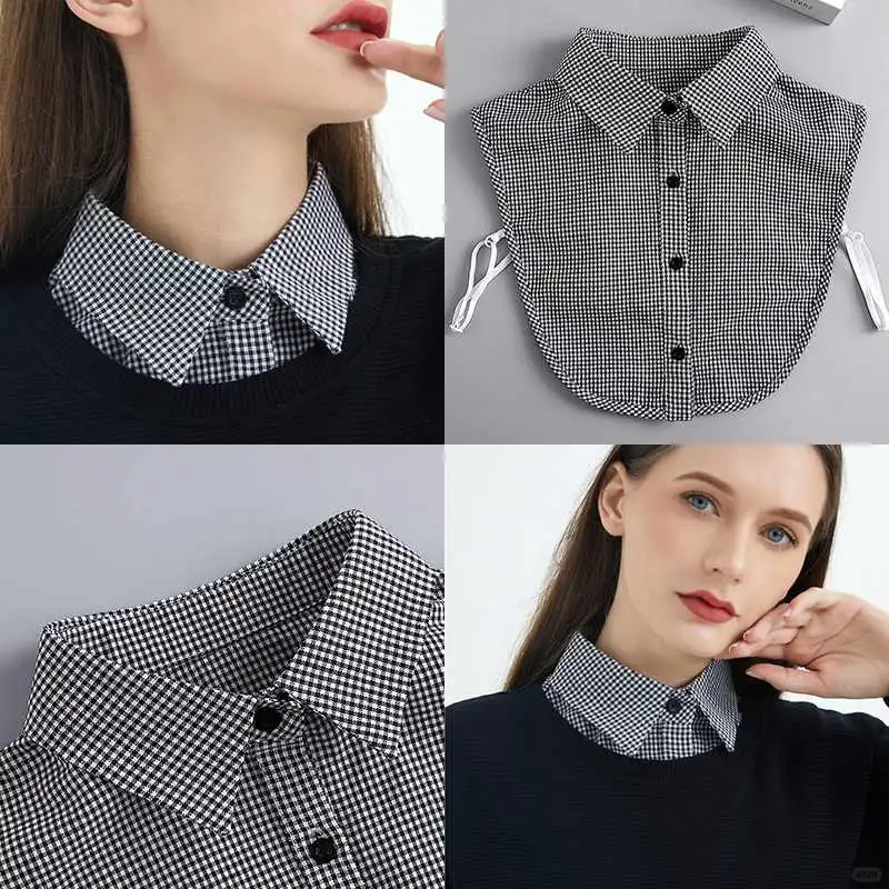 新款假领子女秋冬春季百搭假领高档毛衣内搭