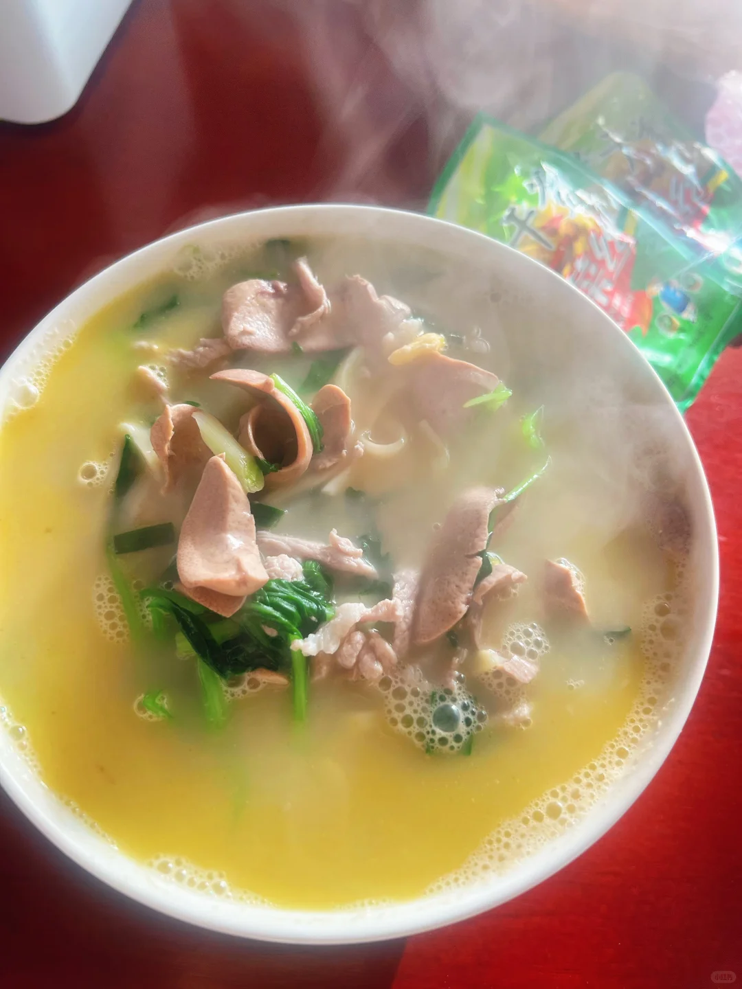 一碗腰花肉丝面 爱了爱了