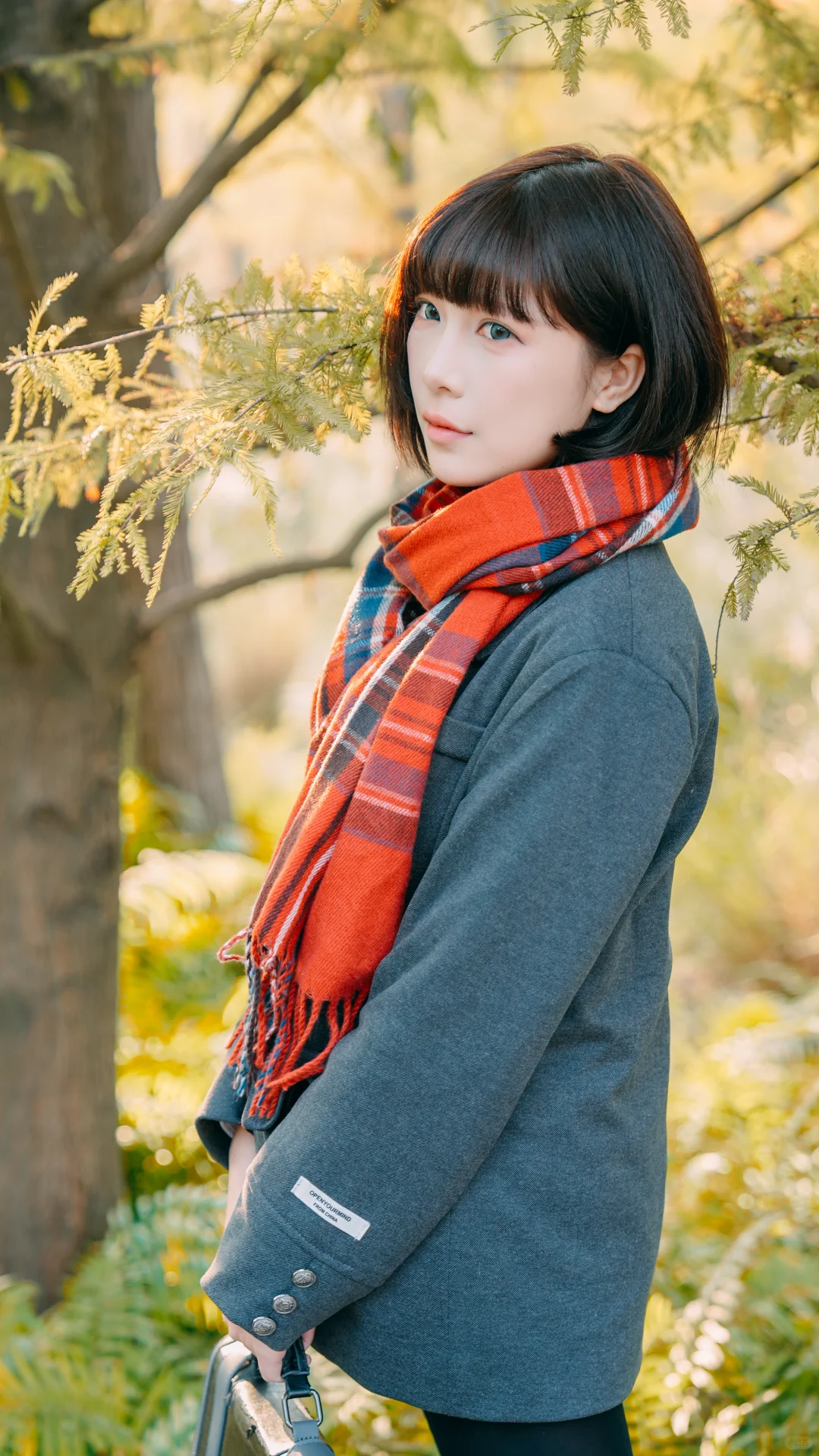 3个技巧拍爆秋日JK！公园秒变电影片场🎬