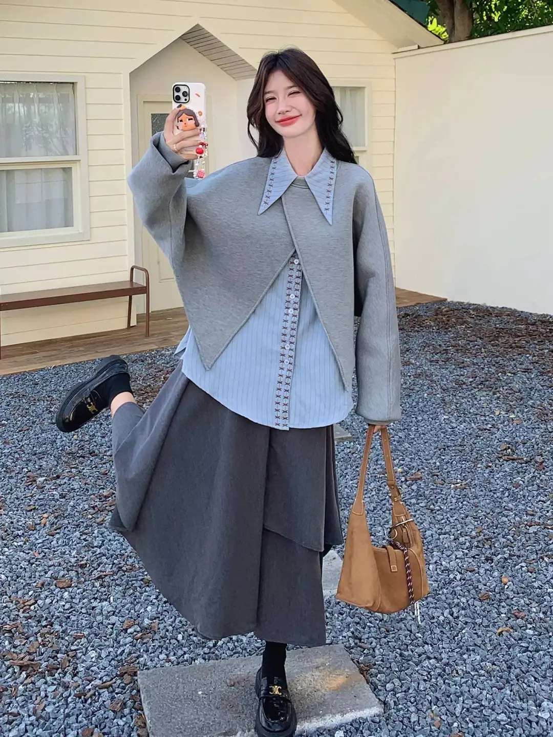⚡️韩系学院风休闲套装女2025秋季新款设