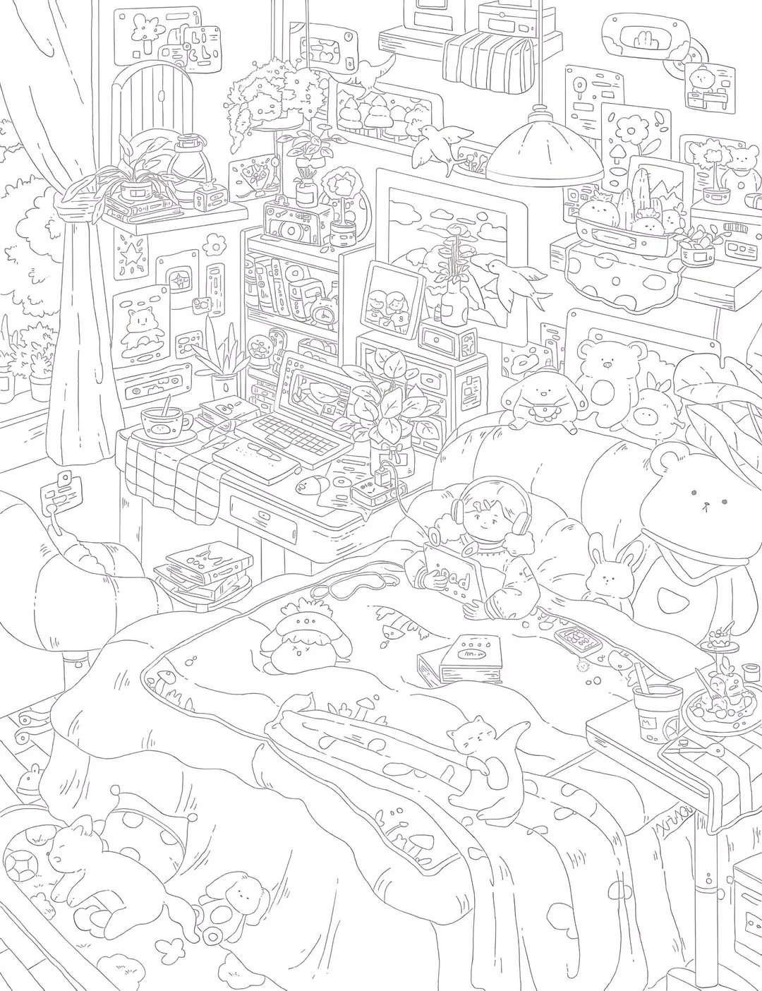 妈耶，上班摸鱼练习控笔，也太爽啦