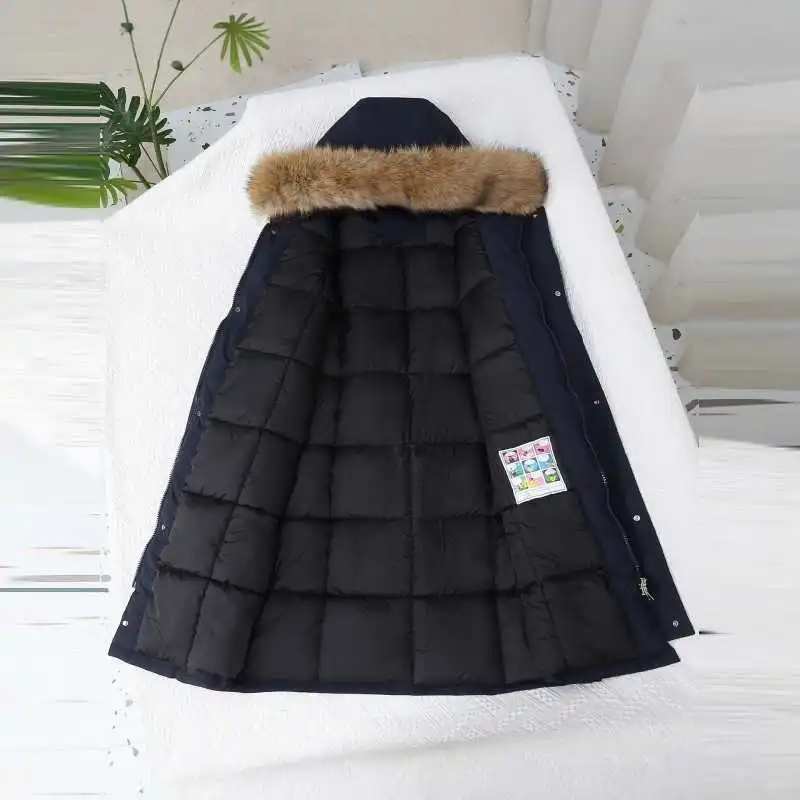 长款羽绒棉服女2025新款｜冬日里的韩系复古浪漫