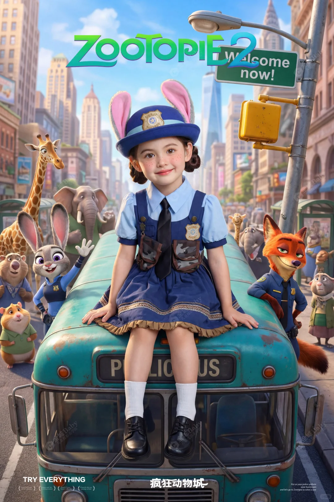 在金华这家店可以拍疯狂动物城主题，快冲‼️