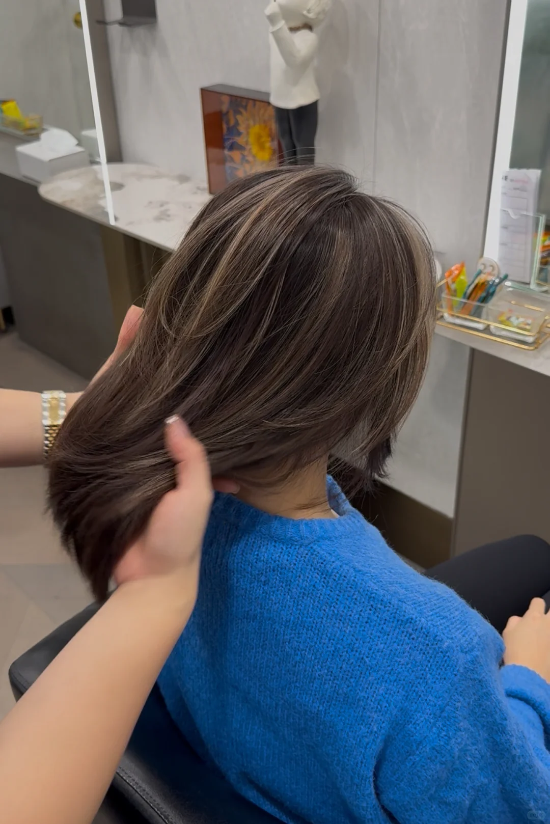 辣妹光线染太绝了！女Tony让你悄悄变美☺️