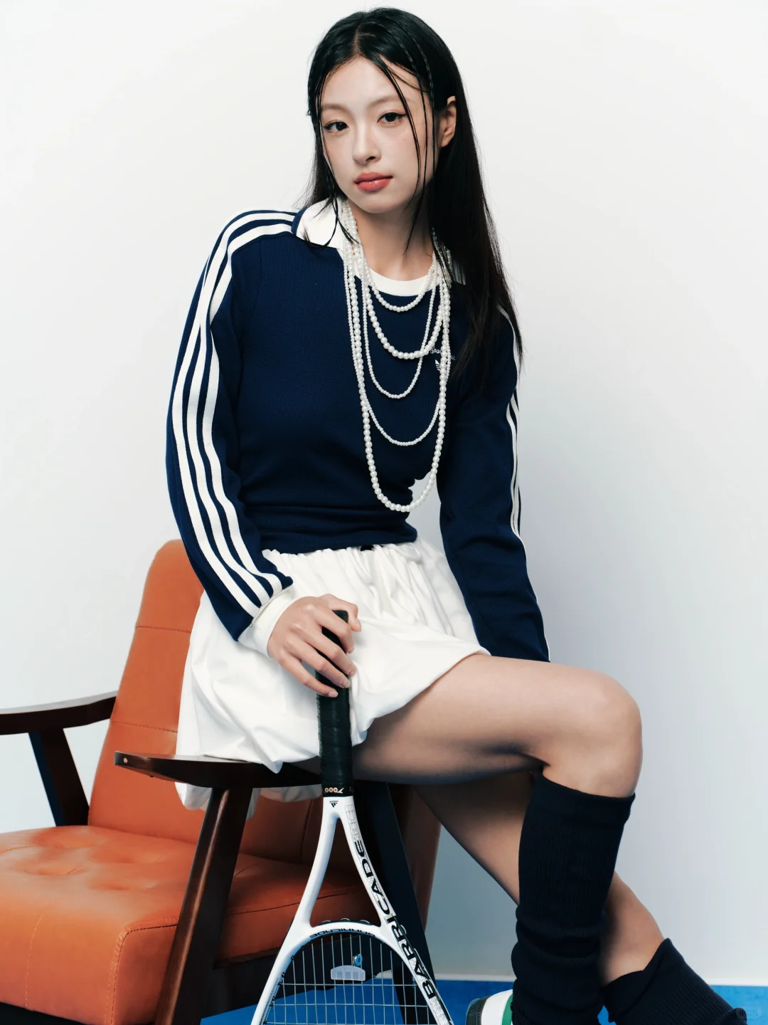 一组片子四个她的不同展现