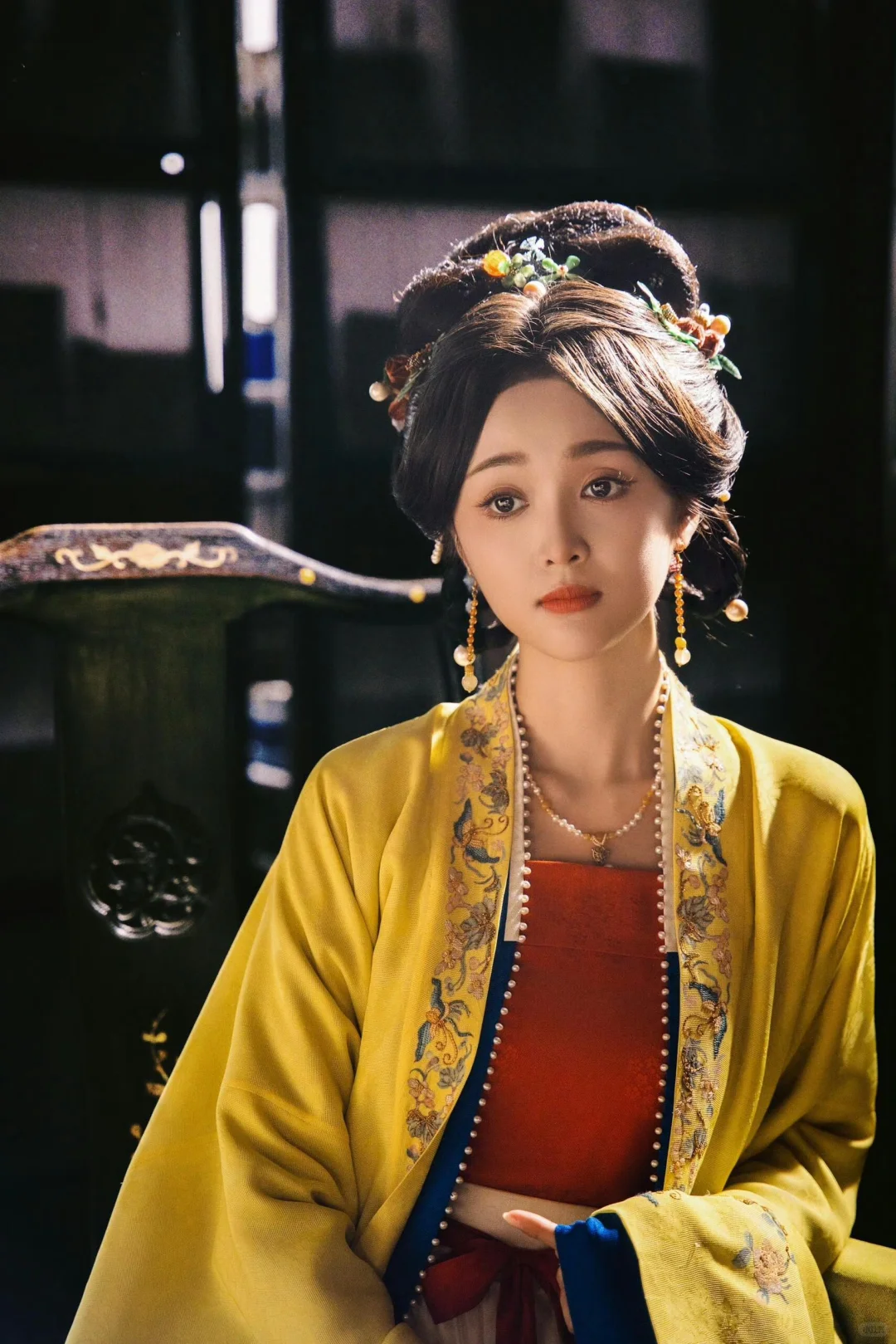 吴宣仪的古装造型和适配度比我想象中的好