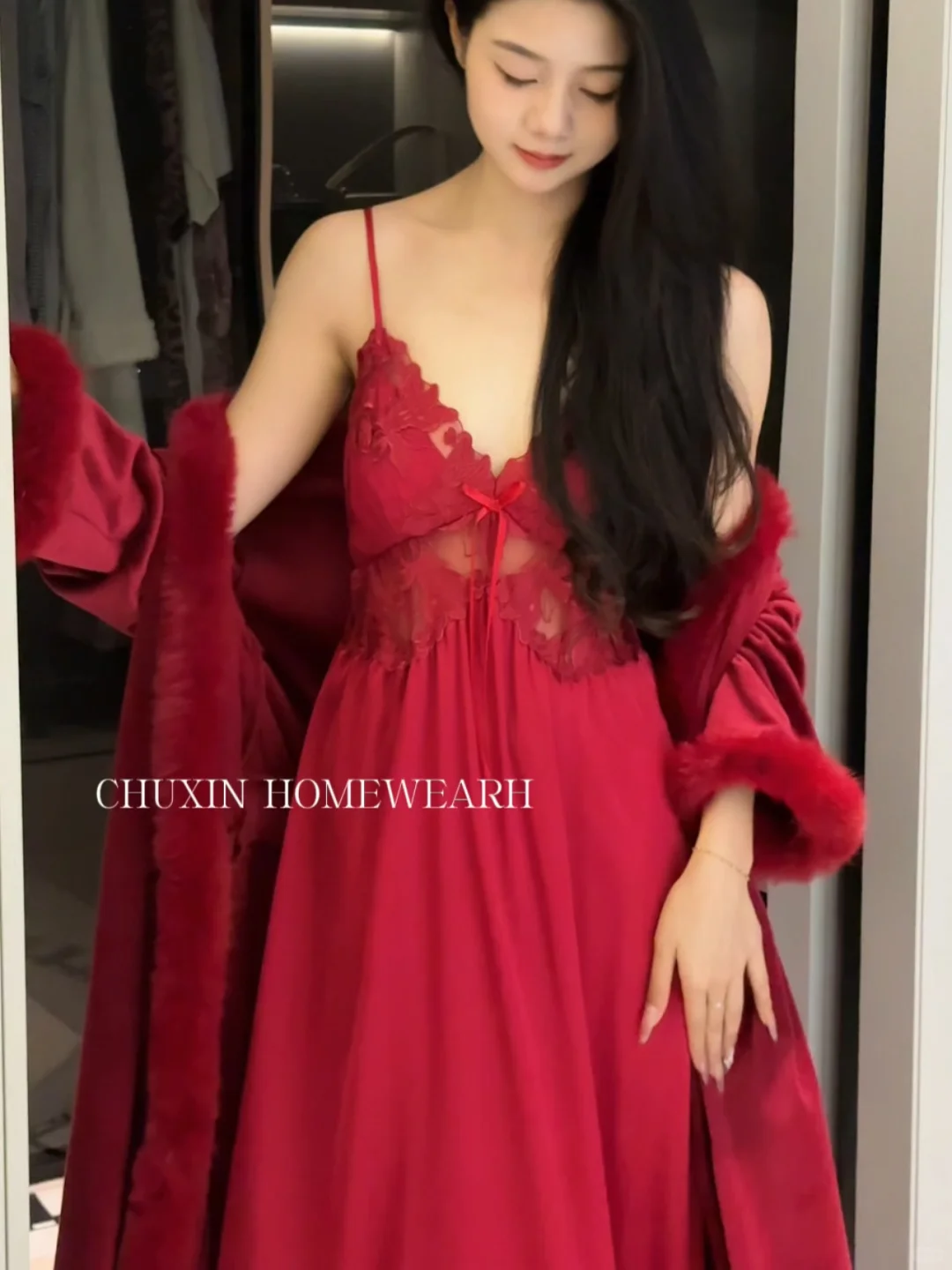 这件红裙也太懂女生心思了‼️媚骨天成🌹