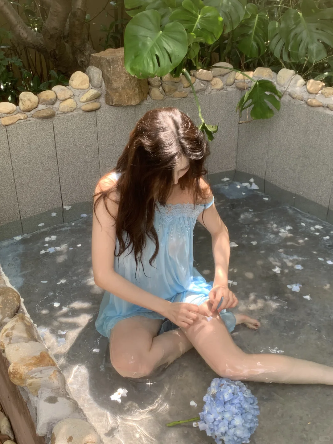 苏州摄影棚 | 温泉、花园、绣球、