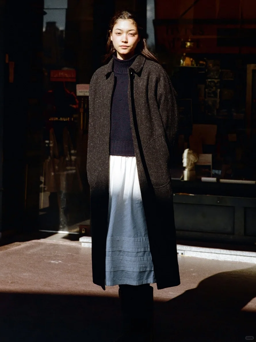 文艺范的法日混血模特美佳